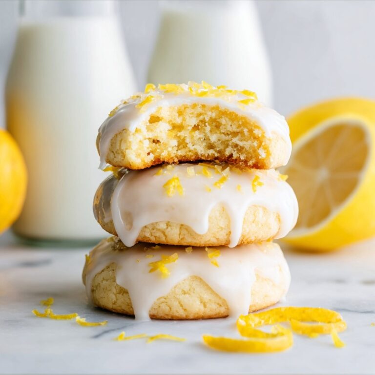 Lemon Cookies with Lemon Glaze Recipe