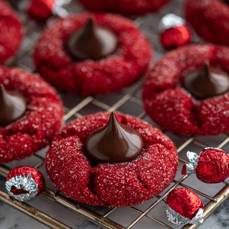 Red Velvet Blossom Cookies Recipe