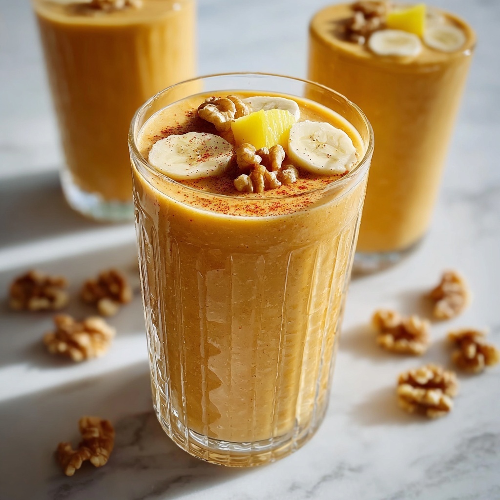 Turmeric Morning Glory Smoothie Recipe - Recipe Image