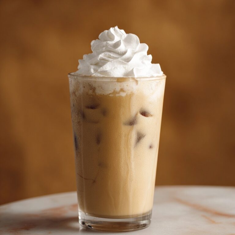 Homemade Vanilla Bean Frappuccino Recipe