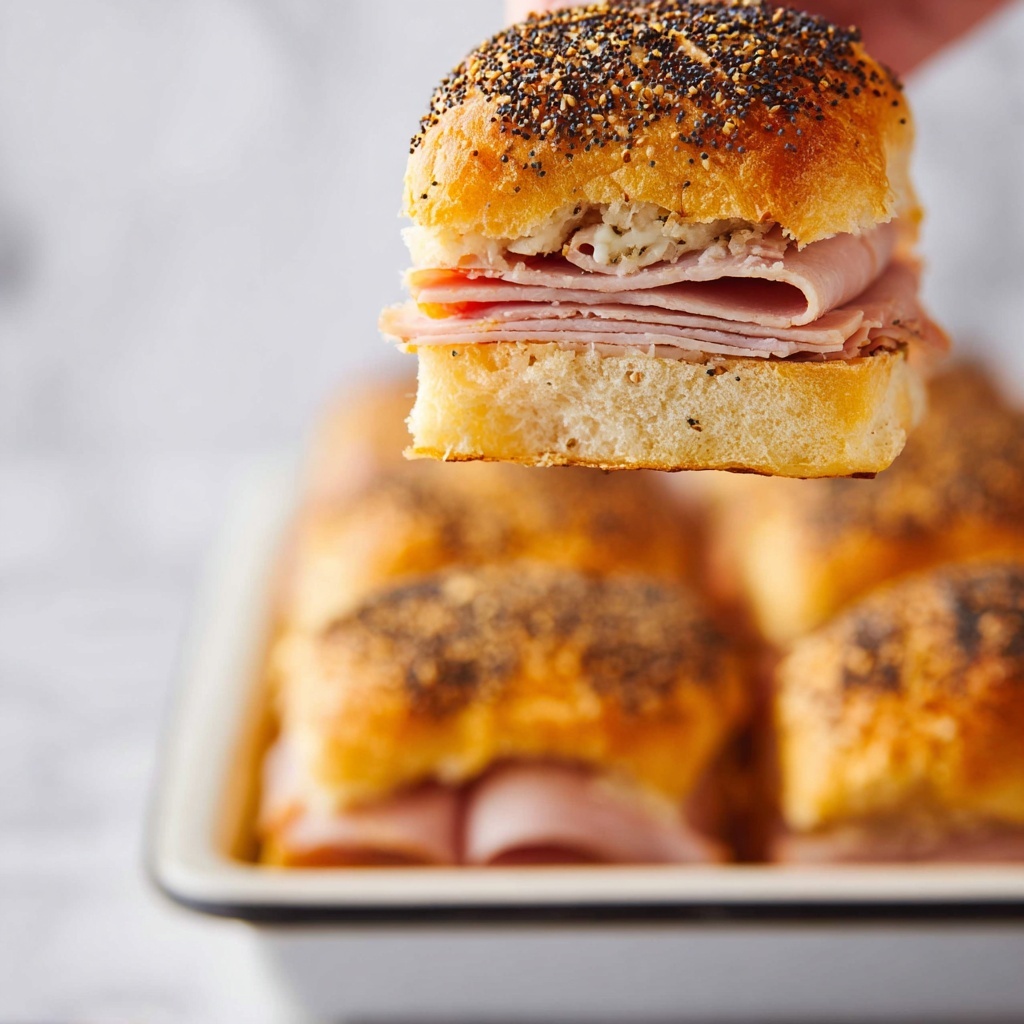 Turkey Sliders with Hawaiian Sweet Rolls and Muenster Cheese Recipe - Recipe Image