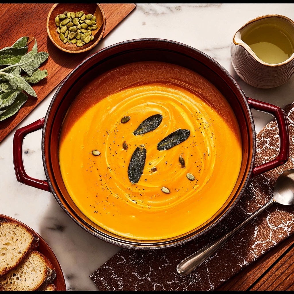 Easy Pumpkin Soup Recipe - Recipe Image