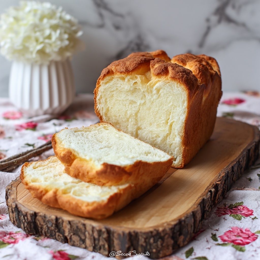Fluffy Keto Cottage Cheese Cloud Bread Recipe - Recipe Image