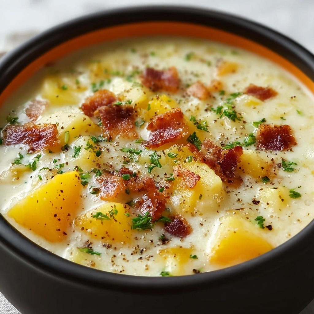 German Potato Soup with Sausage Recipe - Recipe Image