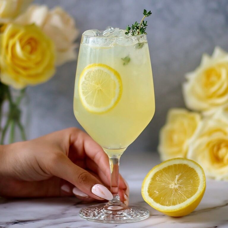 Alcoholic Limoncello Spritz Recipe