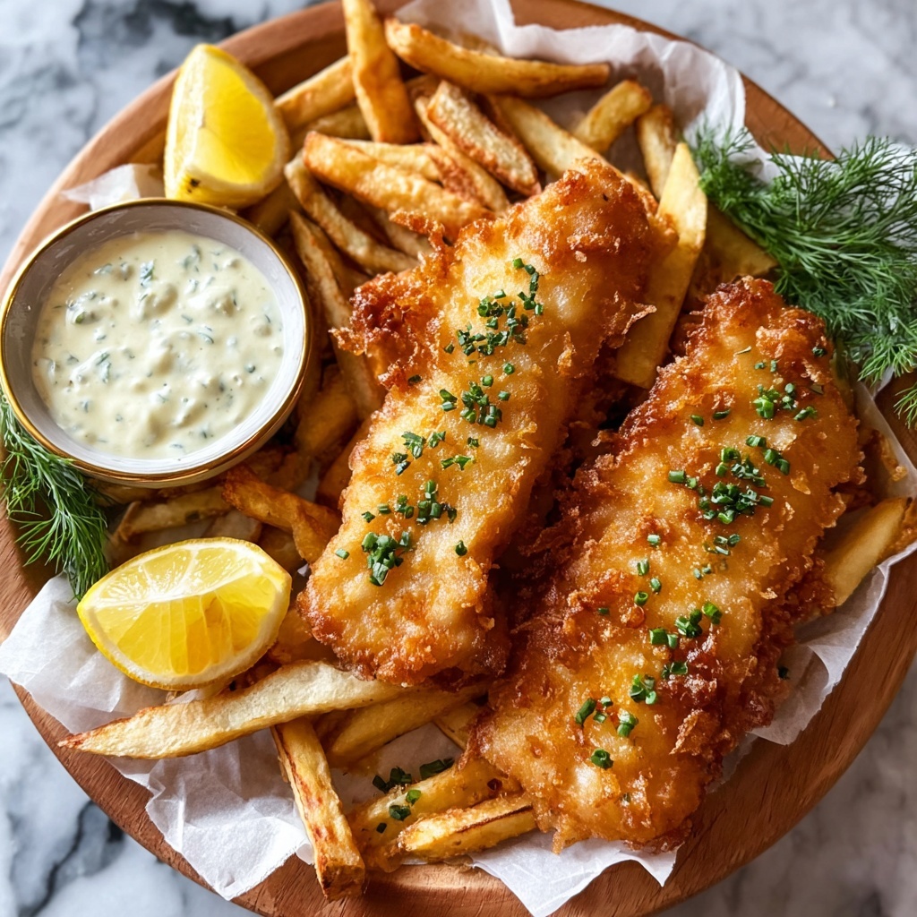 Crispy Beer Batter Fish and Chips (Pub-Style Recipe) Recipe - Recipe Image