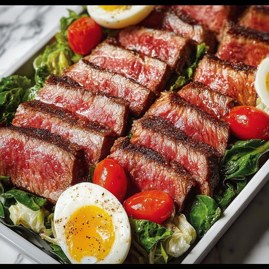 Steak Cobb Salad Recipe - Recipe Image