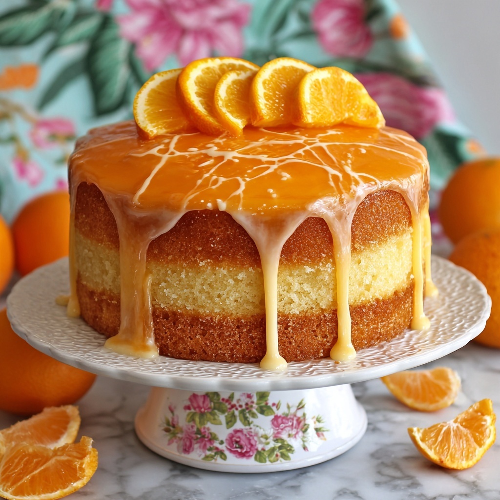 Sicilian Whole Orange Cake Recipe - Recipe Image