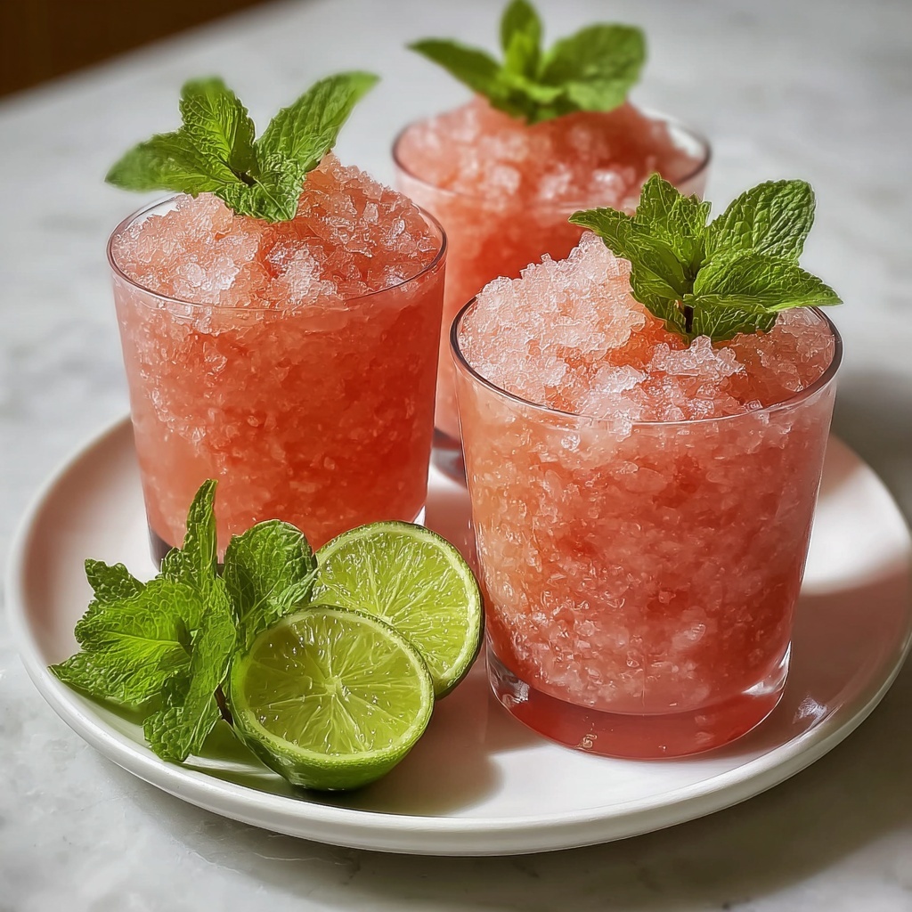 Watermelon Slushie Recipe - Recipe Image