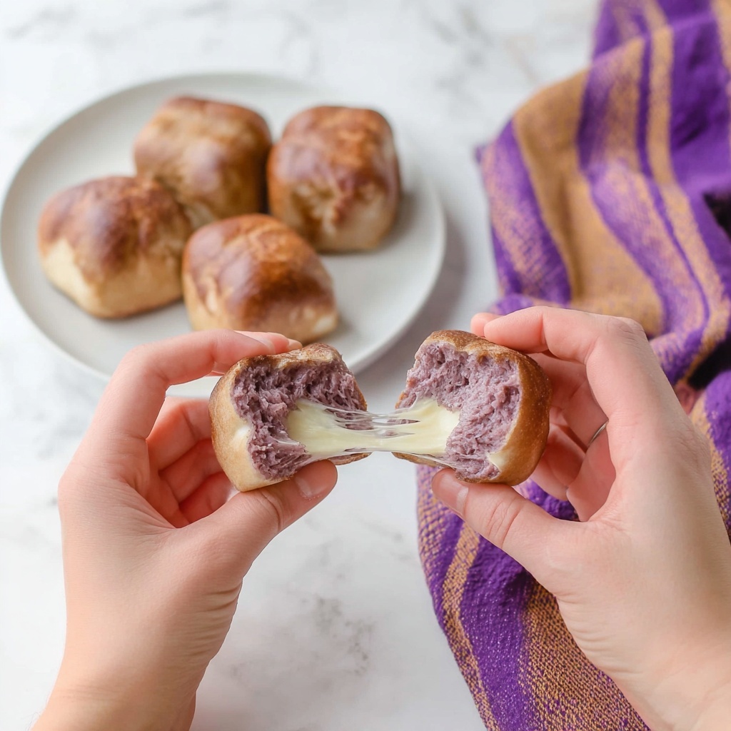 Purple Ube Bread Recipe - Recipe Image