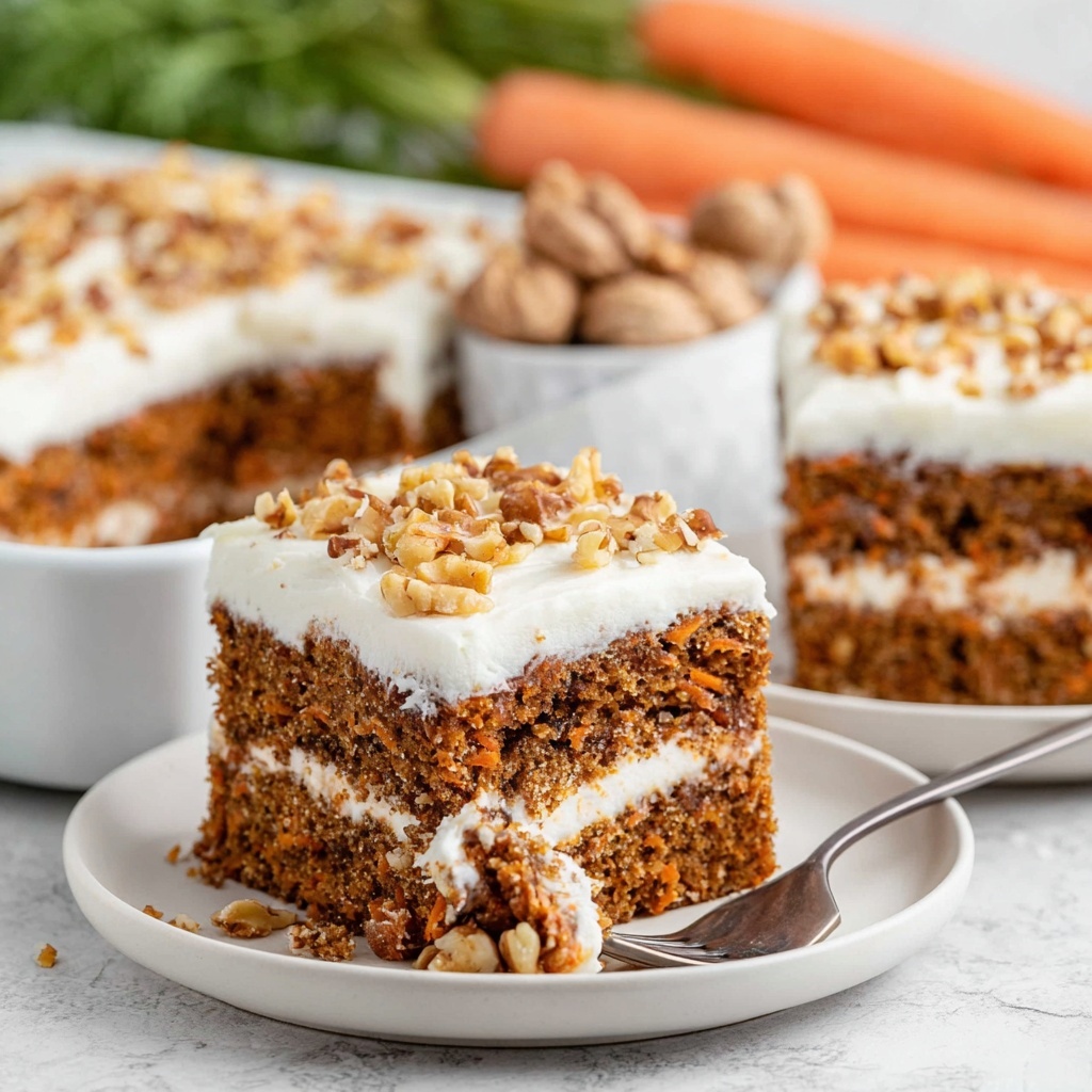Carrot Poke Cake Recipe - Recipe Image