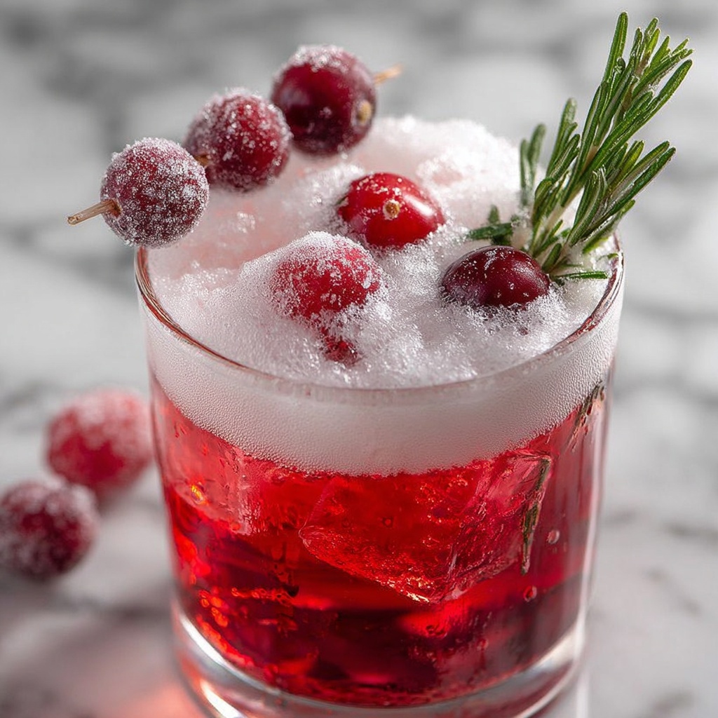 Sparkling Cranberry Punch – A Festive Celebration Drink Recipe - Recipe Image