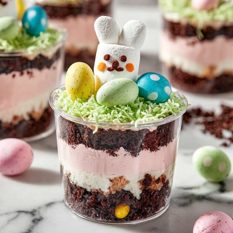 Easter Dirt Cups Recipe