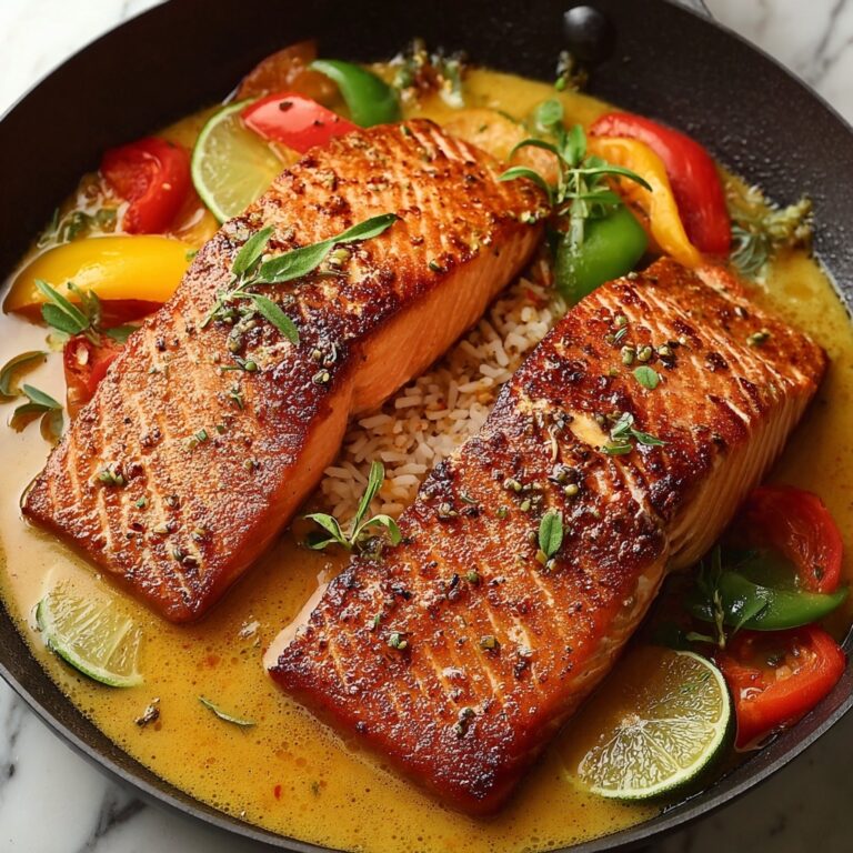 Caribbean Coconut Curry Salmon Recipe