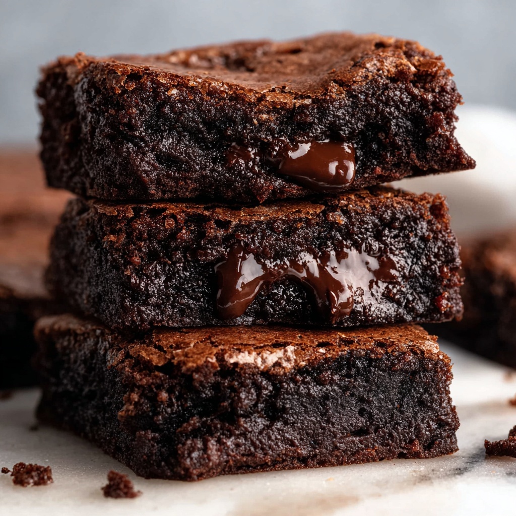 Easy Chocolate Brownies Recipe - Recipe Image