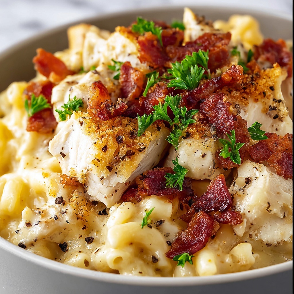 Chicken Ranch Macaroni and Cheese Recipe - Recipe Image