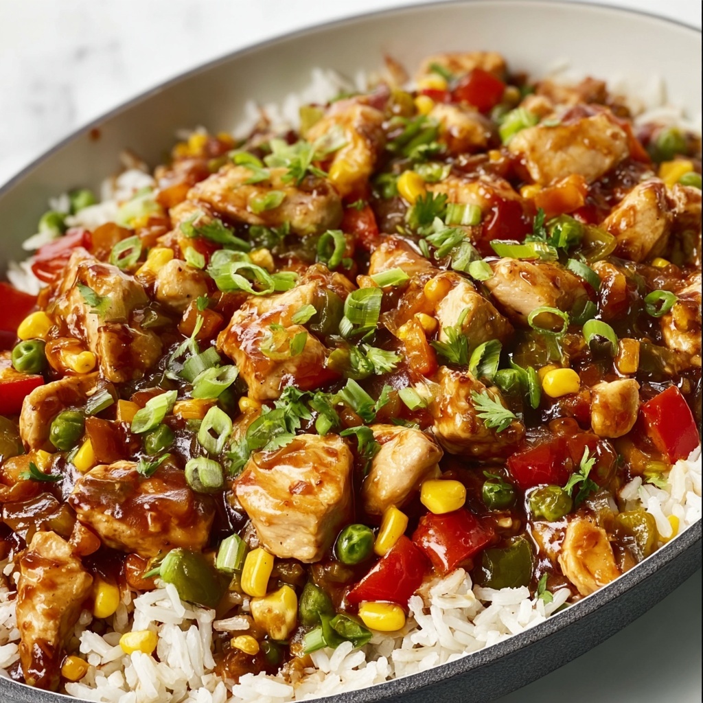 Teriyaki Chicken Casserole Recipe - Recipe Image