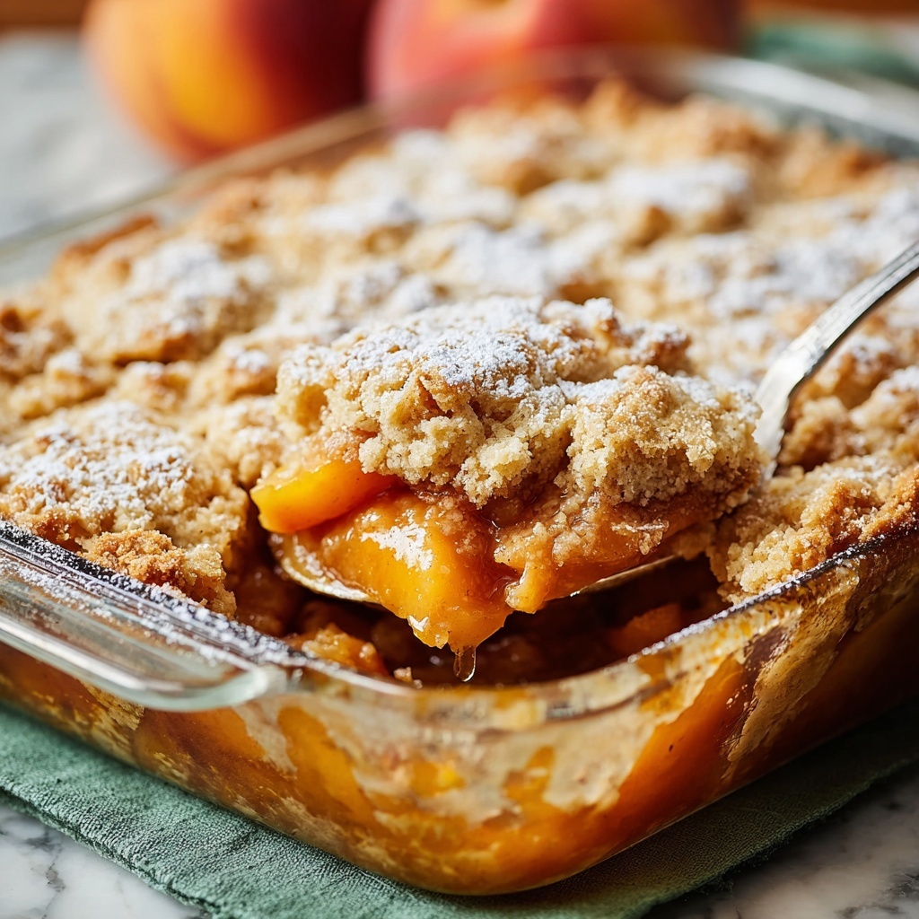 Fresh Peach Cobbler Recipe - Recipe Image