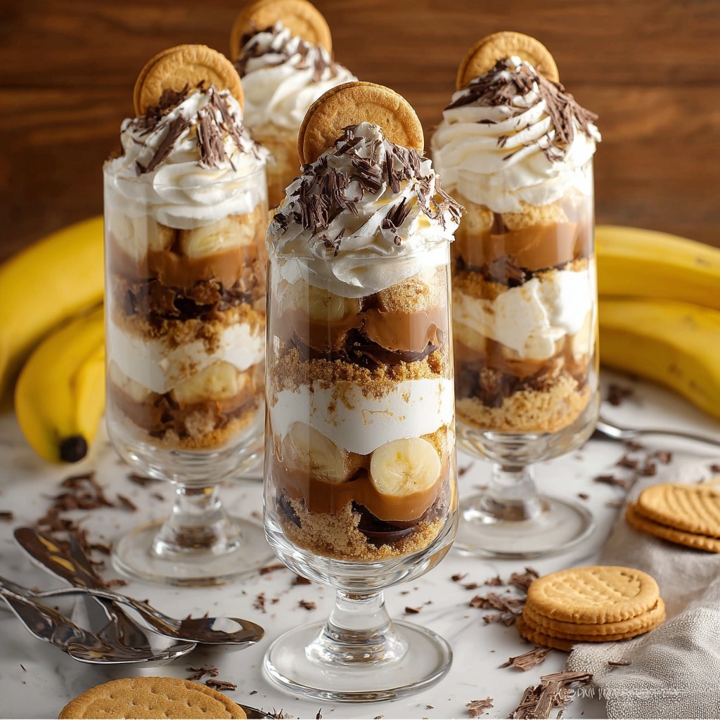 Banoffee Pie Parfaits Recipe - Recipe Image