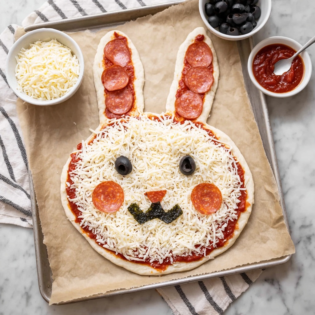 Bunny Pizza Recipe - Recipe Image