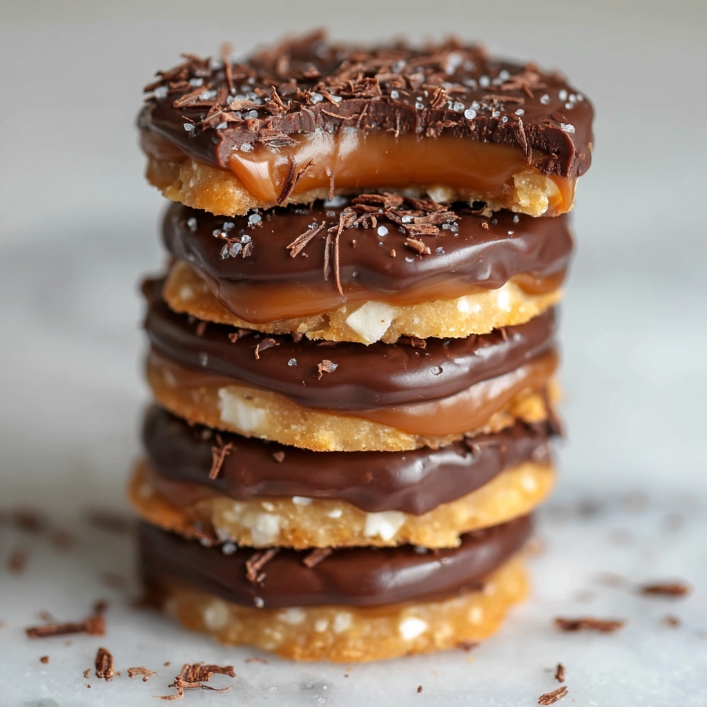 Homemade Samoas (Girl Scout Cookies) Recipe - Recipe Image