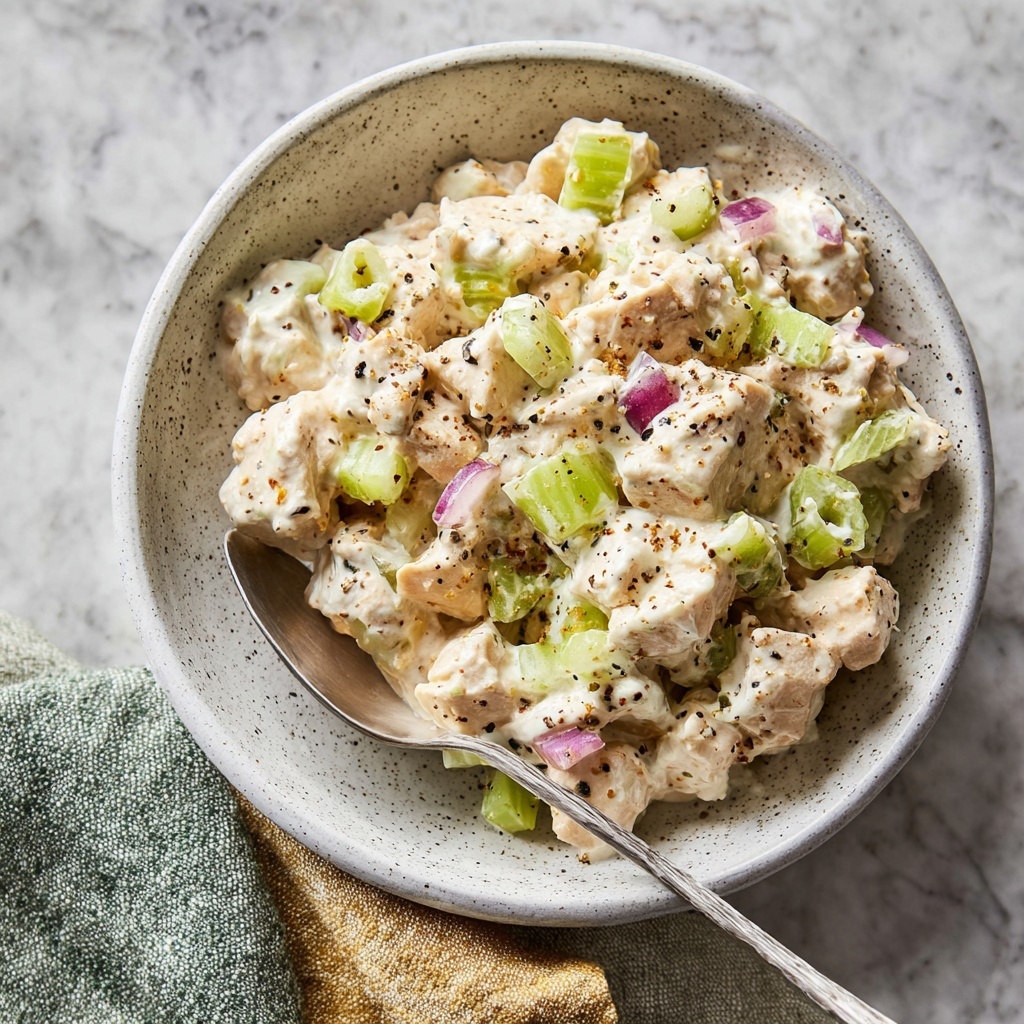 Chicken Salad with Mayonnaise, Dijon, and Fresh Herbs Recipe - Recipe Image