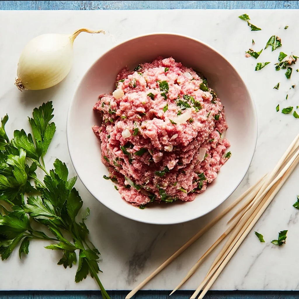 Flavorful Beef and Lamb Kafta with Pita or Rice Recipe - Recipe Image