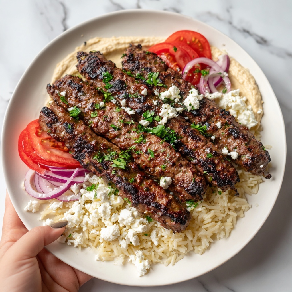 Juicy Beef & Lamb Kafta: Perfect with Pita or Rice! - Recipe Image