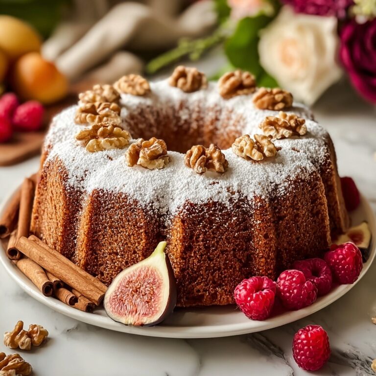 Cozy Up with This Walnut Cinnamon Cake Recipe