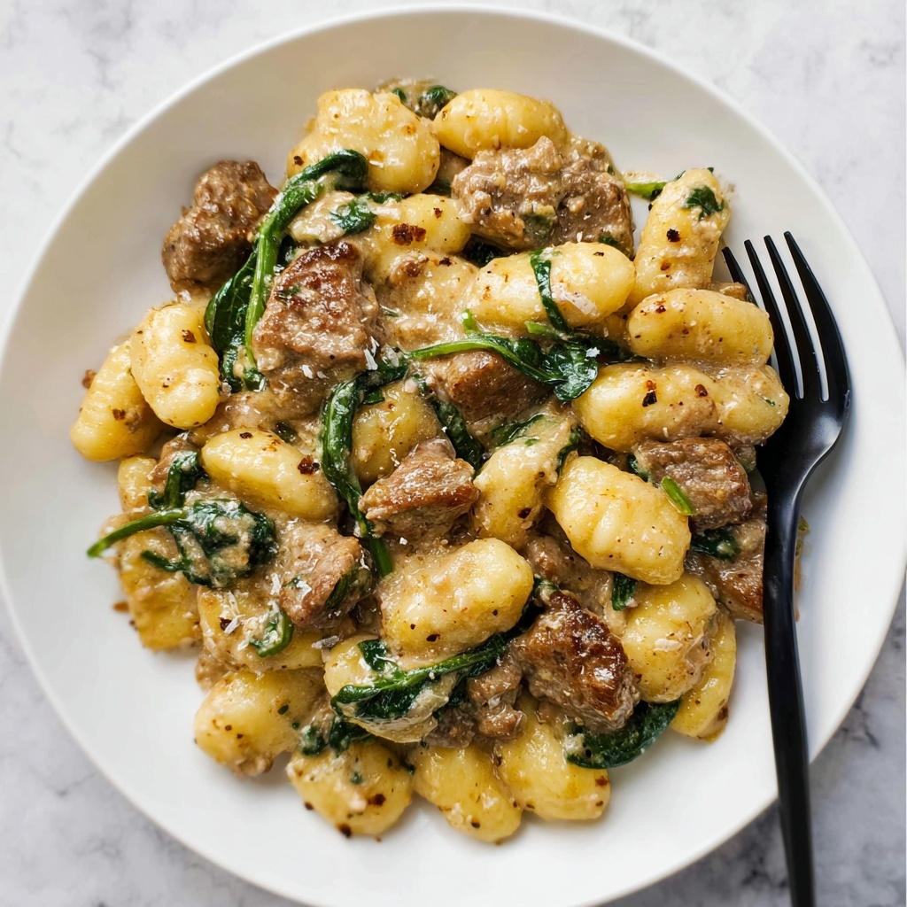 Creamy Chicken and Gnocchi Skillet Recipe - Recipe Image