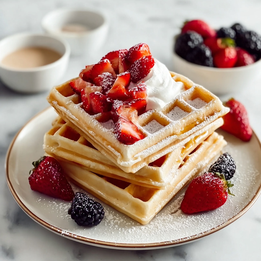 Healthy Protein Waffles in 10 Minutes Recipe - Recipe Image