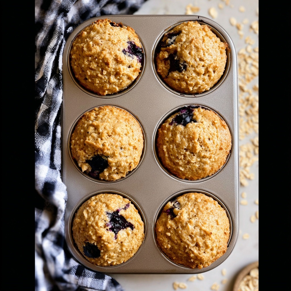 Blueberry Oatmeal Muffins Recipe - Recipe Image