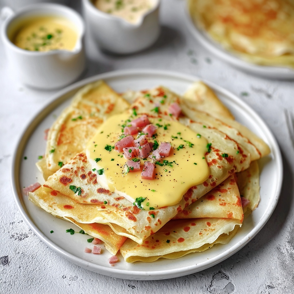 Irresistible Savory Breakfast Crepes You’ll Love to Customize Recipe - Recipe Image