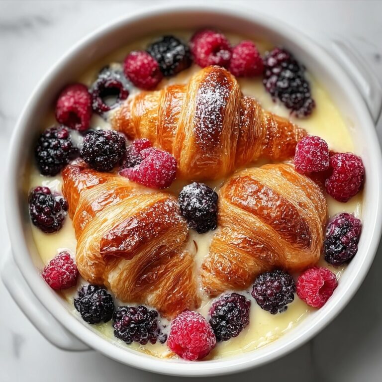Berry Croissant Breakfast Bake – Easy 25-Minute Delight Recipe