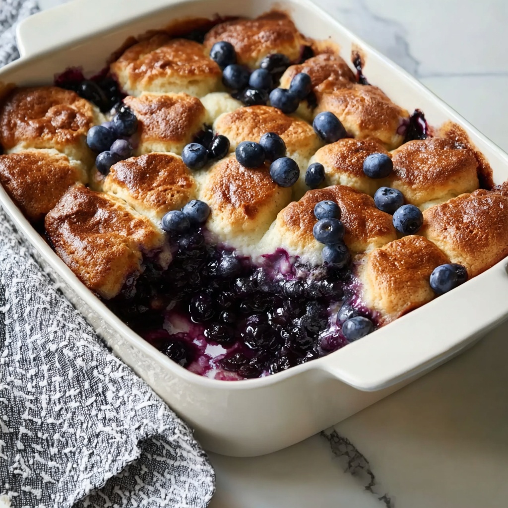 Overnight Blueberry French Toast Casserole Recipe - Recipe Image