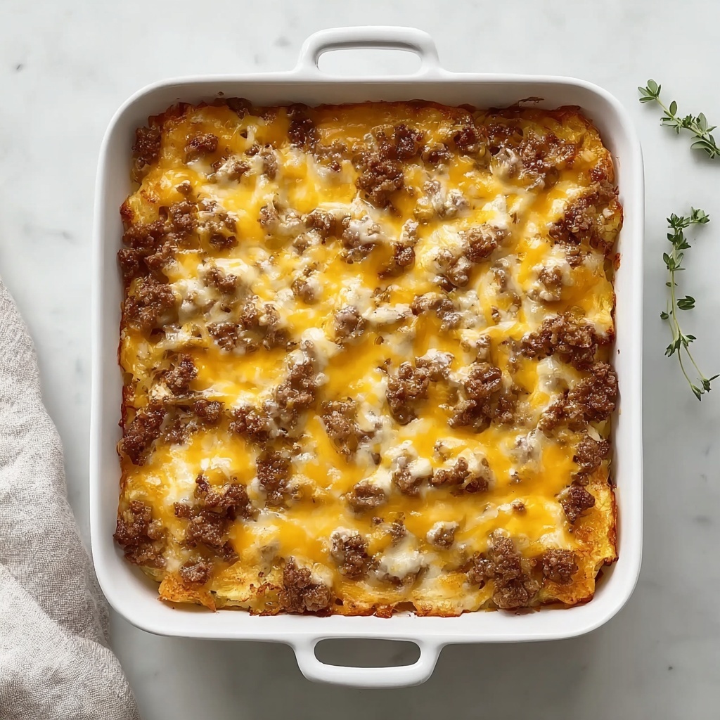 Easy Egg Hashbrown Casserole Recipe - Recipe Image