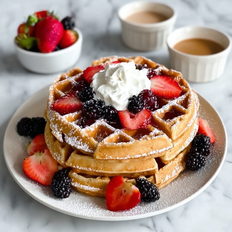 Healthy Protein Waffles in Just 10 Minutes Recipe