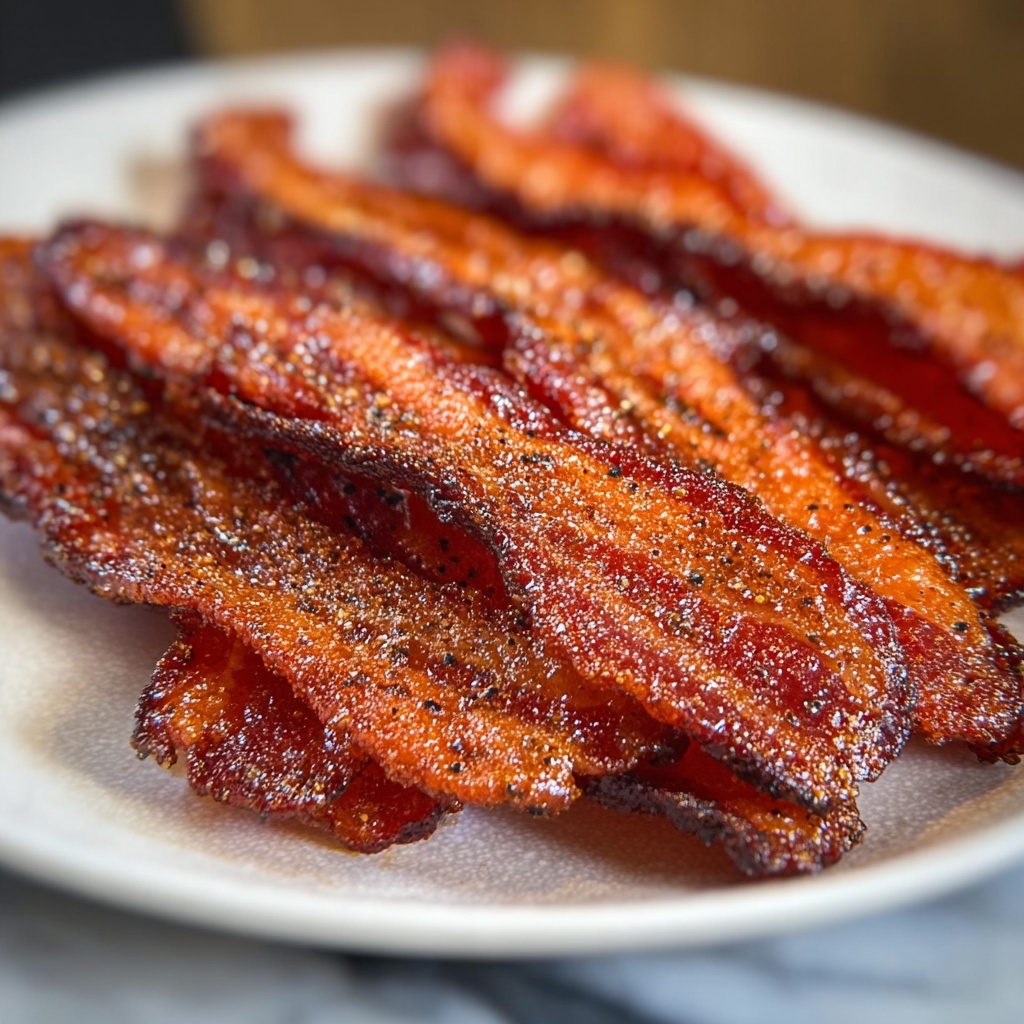 Easy Candied Bacon Recipe - Recipe Image