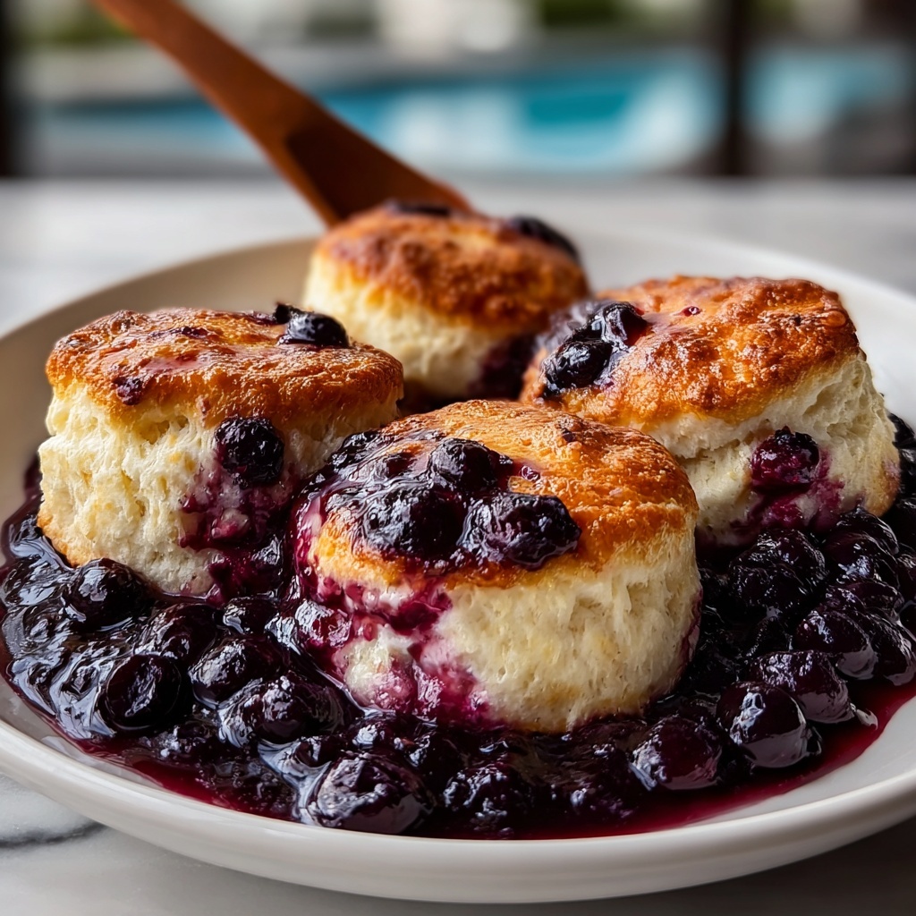 Blueberry Butter Swim Biscuits Recipe - Recipe Image