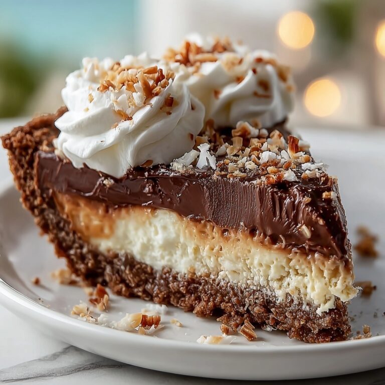 No-Bake German Chocolate Pie Recipe