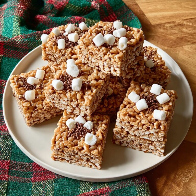 Hot Chocolate Rice Krispie Treats Recipe