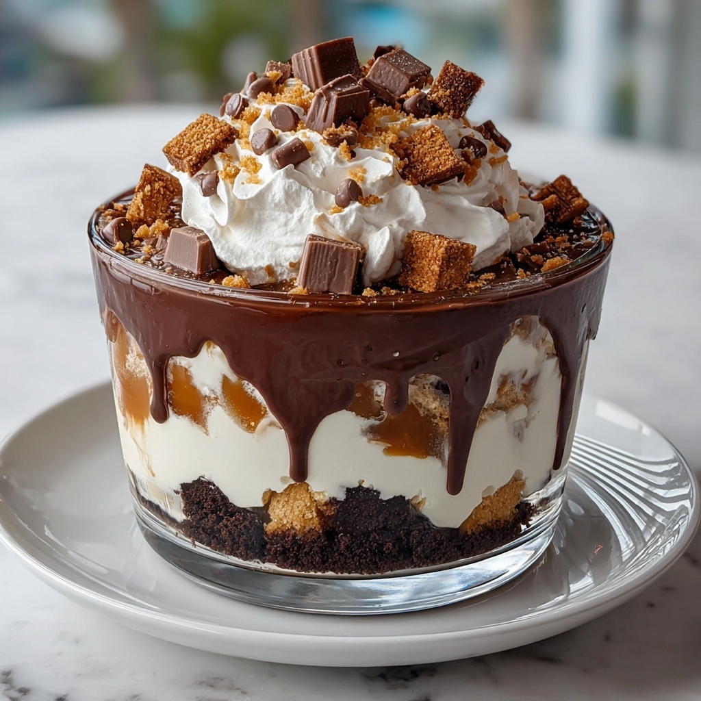 Chocolate Toffee Trifle Recipe - Recipe Image