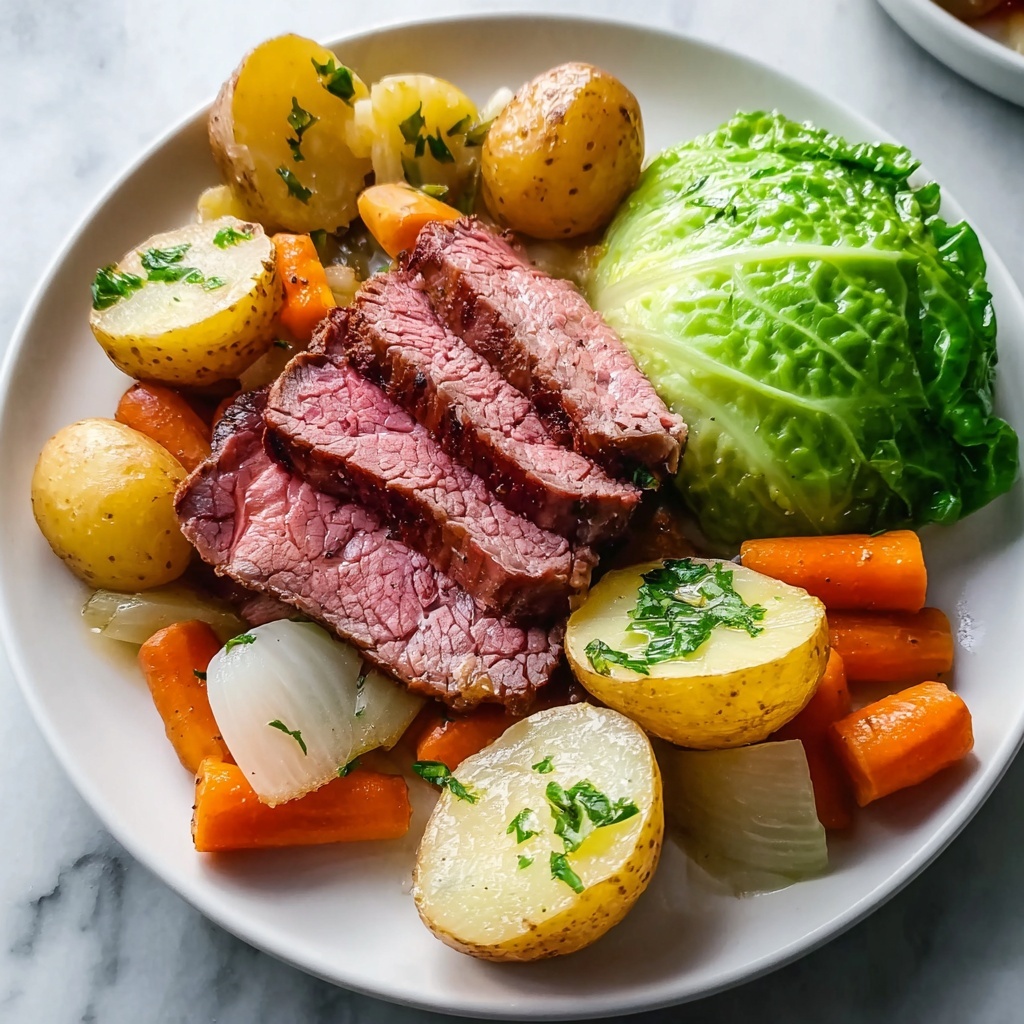 Easy Corned Beef and Cabbage Sheet Pan Recipe - Recipe Image