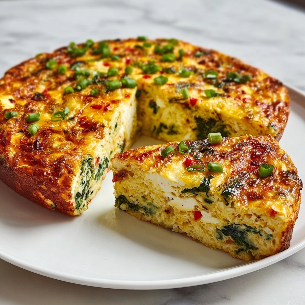 Cottage Cheese Crustless Quiche Recipe - Recipe Image