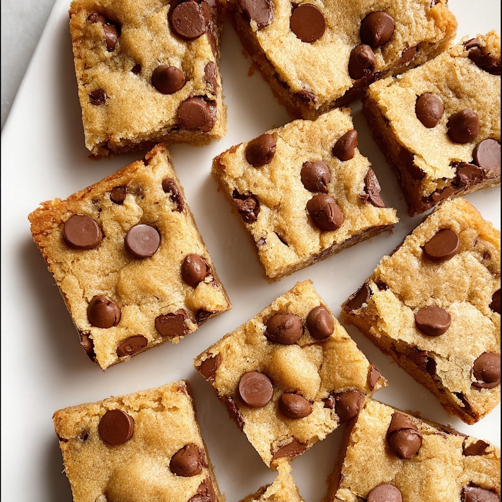 Vegan Blondies Recipe - Recipe Image