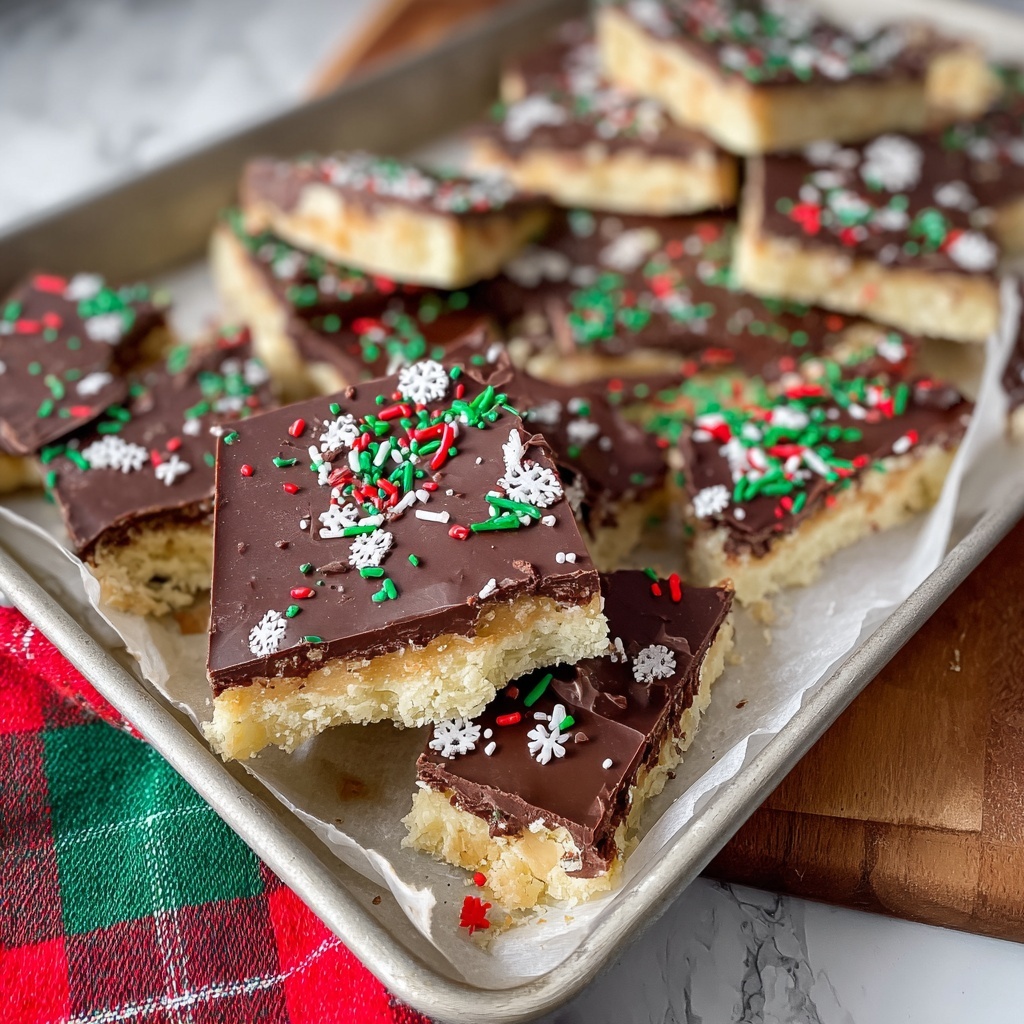 Christmas Crack (Cracker Toffee) Recipe - Recipe Image