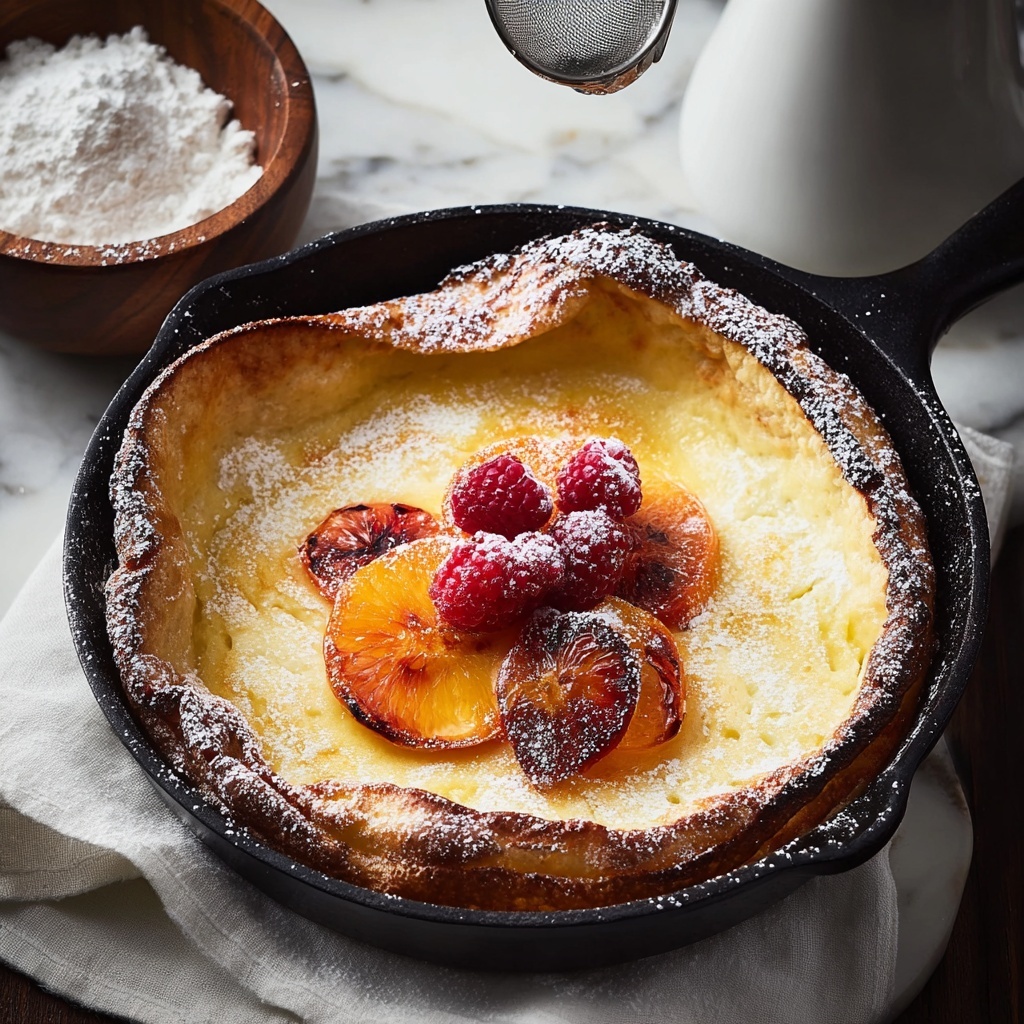 Yuzu Orange Dutch Baby Recipe - Recipe Image