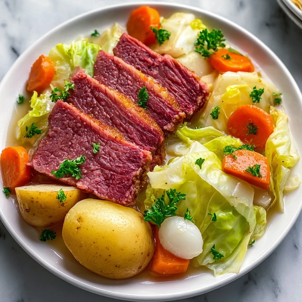 Easy Corned Beef and Cabbage Sheet Pan Recipe - Recipe Image