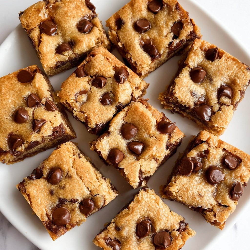 Vegan Blondies Recipe - Recipe Image