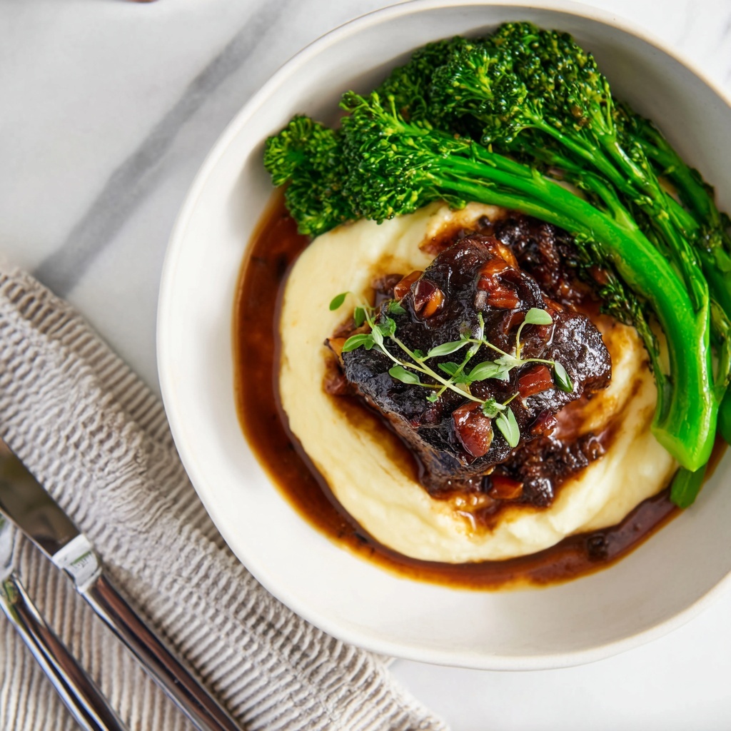 Red Wine Braised Short Ribs Recipe - Recipe Image